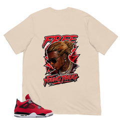 Free Young Thug Shirt - Match Air Jordan 4 Toro Bravo