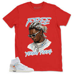 Free Young Thug Shirt - Match Virgil Abloh x Air Jordan 1 Alaska