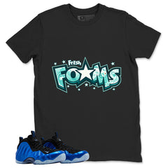 Fresh Foams Shirt - Match Air Foamposite One Royal