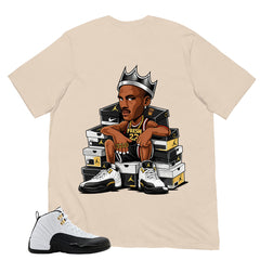 Fresh Jordan Shirt - Match Air Jordan 12 'Taxi'