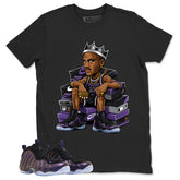 Fresh Kick Graphic Tee, Shirt to Match Air Foamposite One Eggplant, Air Foamposite Unisex Purple Shirt