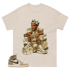 Fresh Kicks Shirt - Match Cream Air Jordan Wmns 1 Khaki