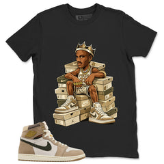 Fresh Kicks Shirt - Match Cream Air Jordan Wmns 1 Khaki