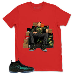 Fresh Sneaker Shirt - Match Air Foamposite Pro Pine Green