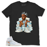 Fresh Sneaker Shirt - Match Virgil Abloh x Air Jordan 1 Alaska