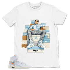 Fresh Sneaker Shirt - Match Virgil Abloh x Air Jordan 1 Alaska