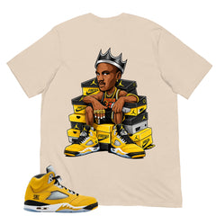 Graphic Tee Fresh Sneaker Shirt - Matching Air Jordan 5 T23 Tokyo
