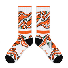 Gatorade Socks – Air Jordan 6 Retro Inspired Mid-Calf Unisex Crew Socks