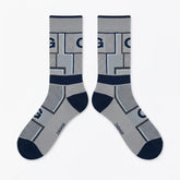 Georgetown Socks ā Air Jordan 6 Retro Inspired Mid-Calf Unisex Crew Socks