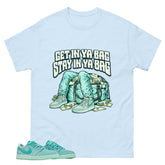 Get In Ya Bag Shirt - Match Womens Air Jordan 1 Washed Teal