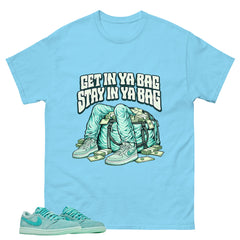 Get In Ya Bag Shirt - Match Womens Air Jordan 1 Washed Teal