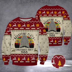 Die Hard Ugly Christmas Sweater Nakatomi Plaza Christmas Party 1988 Sweater Clothing - Zadago