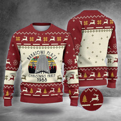 Die Hard Ugly Christmas Sweater Nakatomi Plaza Christmas Party 1988 Sweater Clothing - Zadago