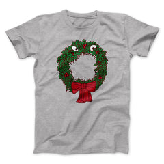 Christmas Nightmare Wreath Funny Movie Unisex T-Shirt Gift For Best Friends - Zadago