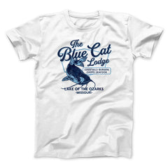 Blue Cat Lodge Funny Movie Unisex T-Shirt Gift For Best Friends - Zadago