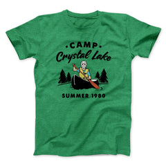 Camp Crystal Lake Funny Movie Unisex T-Shirt Gift For Best Friends - Zadago