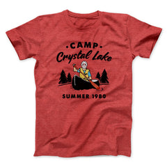 Camp Crystal Lake Funny Movie Unisex T-Shirt Gift For Best Friends - Zadago