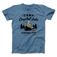 Camp Crystal Lake Funny Movie Unisex T-Shirt Gift For Best Friends - Zadago