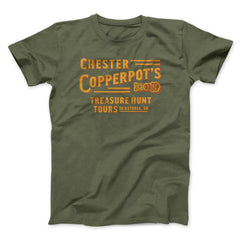 Chester Copperpot's Treasure Hunt Tours Funny Movie Unisex T-Shirt Gift For Best Friends - Zadago