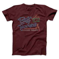 Biff Tannen's Pleasure Paradise Funny Movie Unisex T-Shirt Gift For Best Friends - Zadago