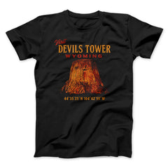 Visit Devils Tower Funny Movie Unisex T-Shirt Present For Friends - Zadago
