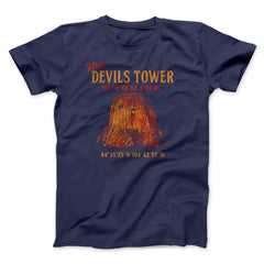 Visit Devils Tower Funny Movie Unisex T-Shirt Present For Friends - Zadago