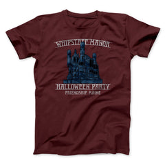 Whipstaff Manor Halloween Party Funny Movie Unisex T-Shirt Present For Friends - Zadago