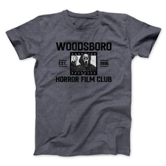 Woodsboro Horror Film Club Funny Movie Unisex T-Shirt Gift For Friends - Zadago