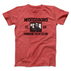 Woodsboro Horror Film Club Funny Movie Unisex T-Shirt Gift For Friends - Zadago