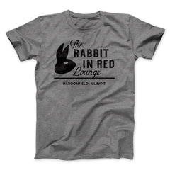 The Rabbit in Red Lounge Funny Movie Unisex T-Shirt Present For Friends - Zadago