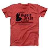 The Rabbit in Red Lounge Funny Movie Unisex T-Shirt Present For Friends - Zadago
