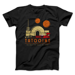 Visit Tatooine Funny Movie Unisex T-Shirt Best Gift For Friends - Zadago