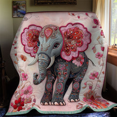 Elephant Pretty WX0412022CL Quilt