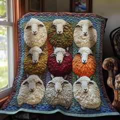 Sheep Color WX0212045CL Quilt