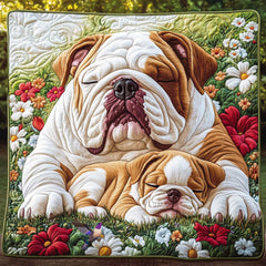 Sleeping Bulldog WY0412038CL Quilt