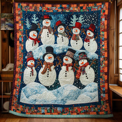 Snowman Funny WX2511036CL Quilt