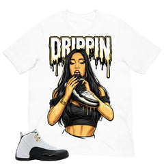 Dripping Girl Shirt - Match Air Jordan 12 'Taxi'