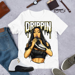 Dripping Girl Shirt - Match Air Jordan 12 'Taxi'