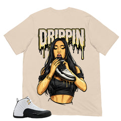 Dripping Girl Shirt - Match Air Jordan 12 'Taxi'