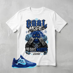 Goal Mode No Days Wasted Graphic Tee - Shirt To Match Kobe 5 Protro X-Ray