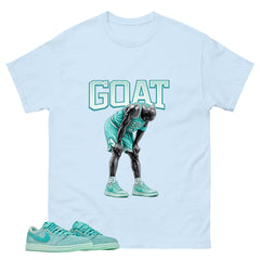 Goat 23 MJ Shirt - Match Womens Air Jordan 1 Washed Teal