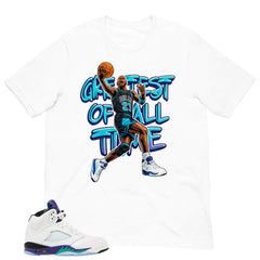 Goat Shirt - Matching Air Jordan 5 Retro 'Grape' 2025