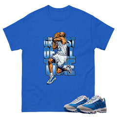 Goat Graphic Tee, Shirt to Match Air Max 95 Big Bubble Blue, Air Max 95 Big Bubble Blue Lawson Unisex Shirt