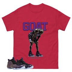 Goat MJ Graphic Tee, Shirt to Match Air Foamposite One Eggplant, Air Foamposite Unisex Purple Shirt