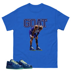 Goat MJ Graphic Tee, Shirt to Match Air Force 1 Mystic Navy, Air Force 1 Unisex Shirt