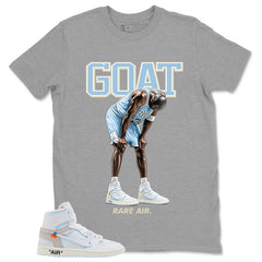Goat MJ Shirt - Match Virgil Abloh x Air Jordan 1 Alaska