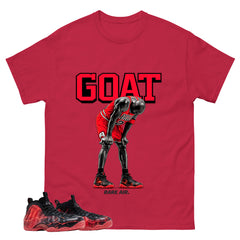 Goat Rare Air Graphic Tee, Shirt to Match Air Foamposite Stranger Things, Air Foamposite Unisex Blue Shirt