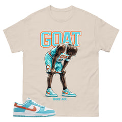 Goat Rare Air MJ Shirt - Match Green Dunk Low Miami Dolphins