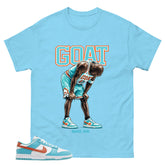 Goat Rare Air MJ Shirt - Match Green Dunk Low Miami Dolphins