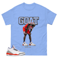 Goat Rare Air Shirt - Match Blue Air Jordan 3 Knicks